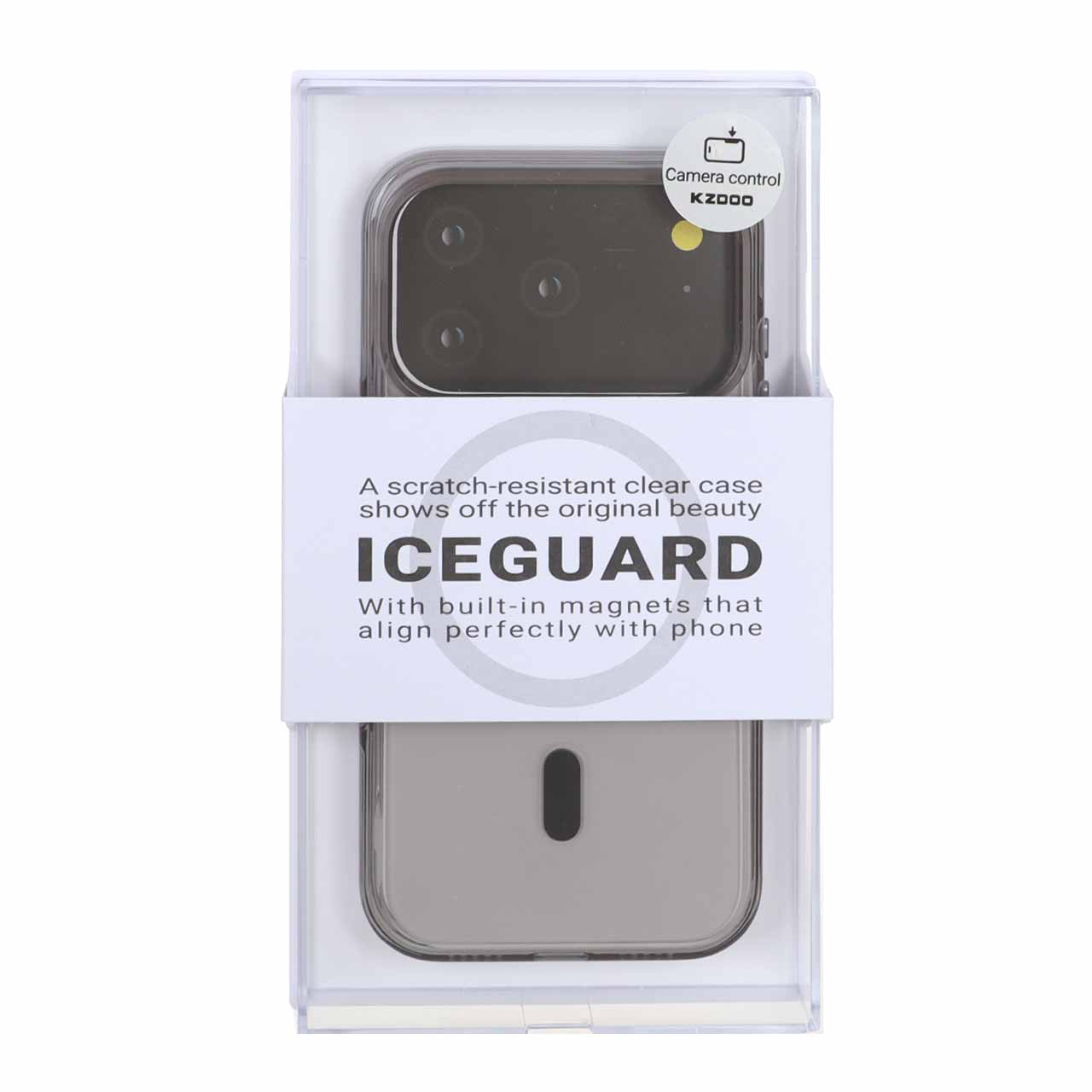 قاب Original KDoo ICEGUARD Magsafe مدل Apple iPhone 17 Pro - مشکی (پک دار) - NTC